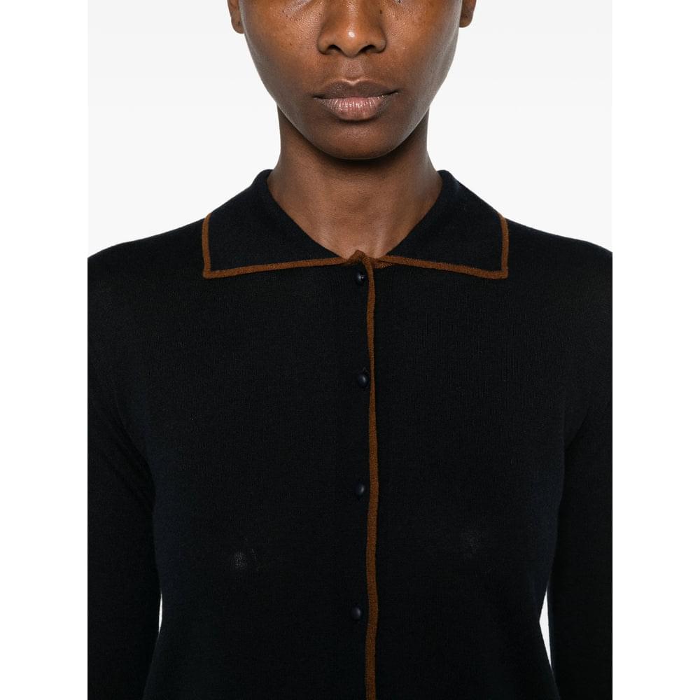 Max Mara Studio Black Tops - Cardigans Women