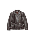 Max Mara Studio Brown Jackets - Leather Jackets Women