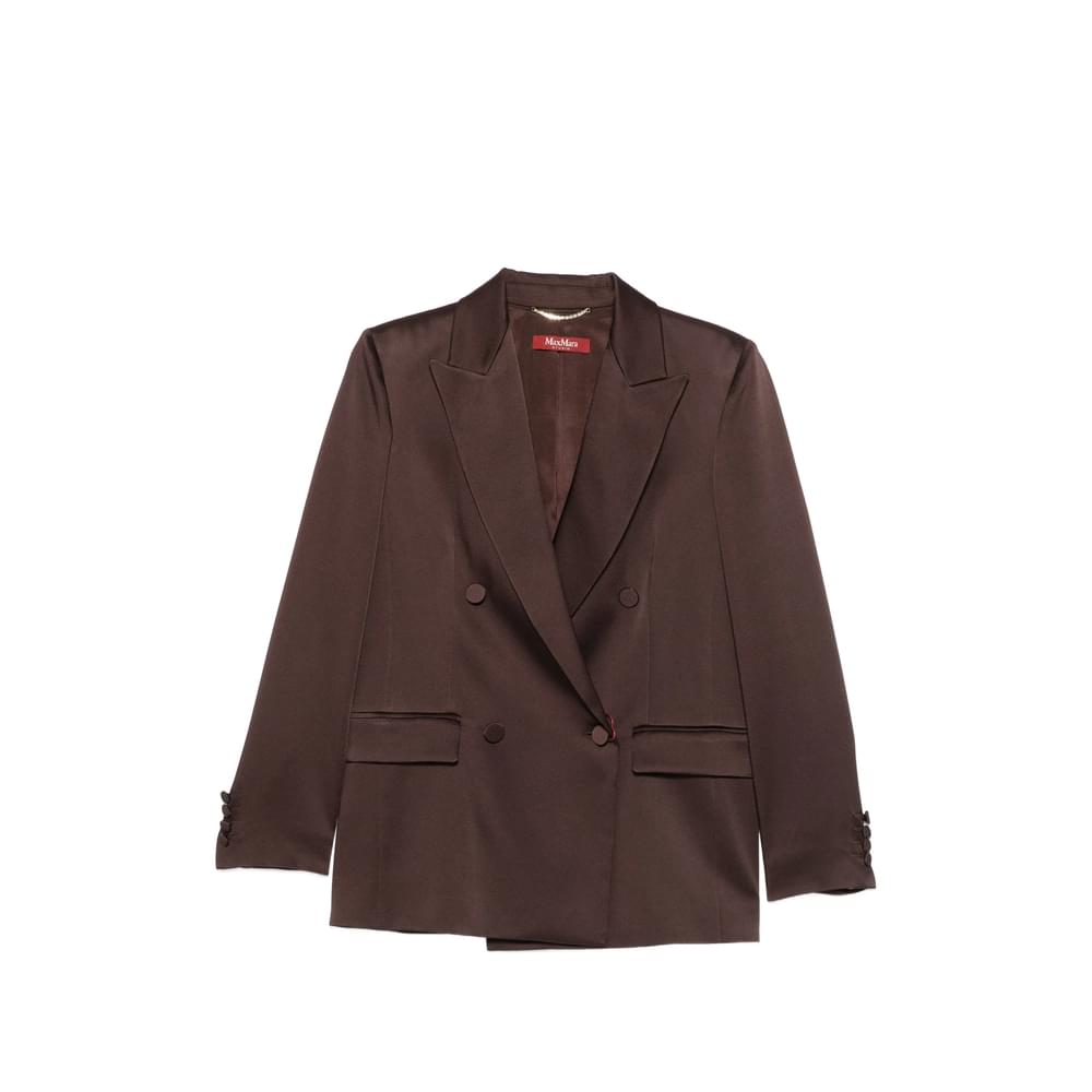 Max Mara Studio Brown Jackets - Blazers Women