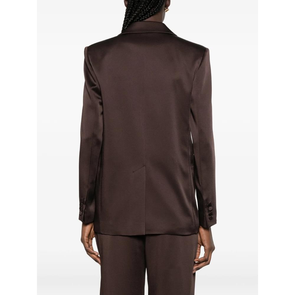 Max Mara Studio Brown Jackets - Blazers Women
