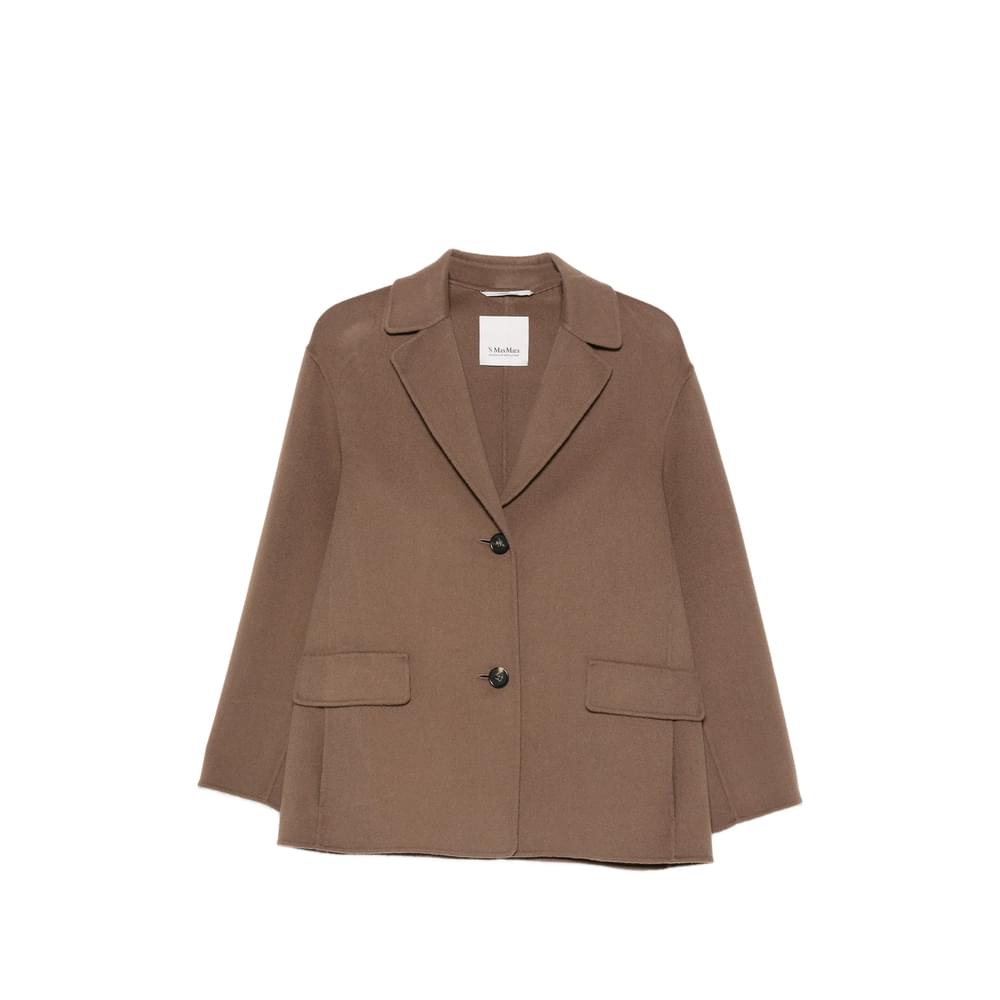 S Max Mara Brown Jackets - Oversized Jackets Women