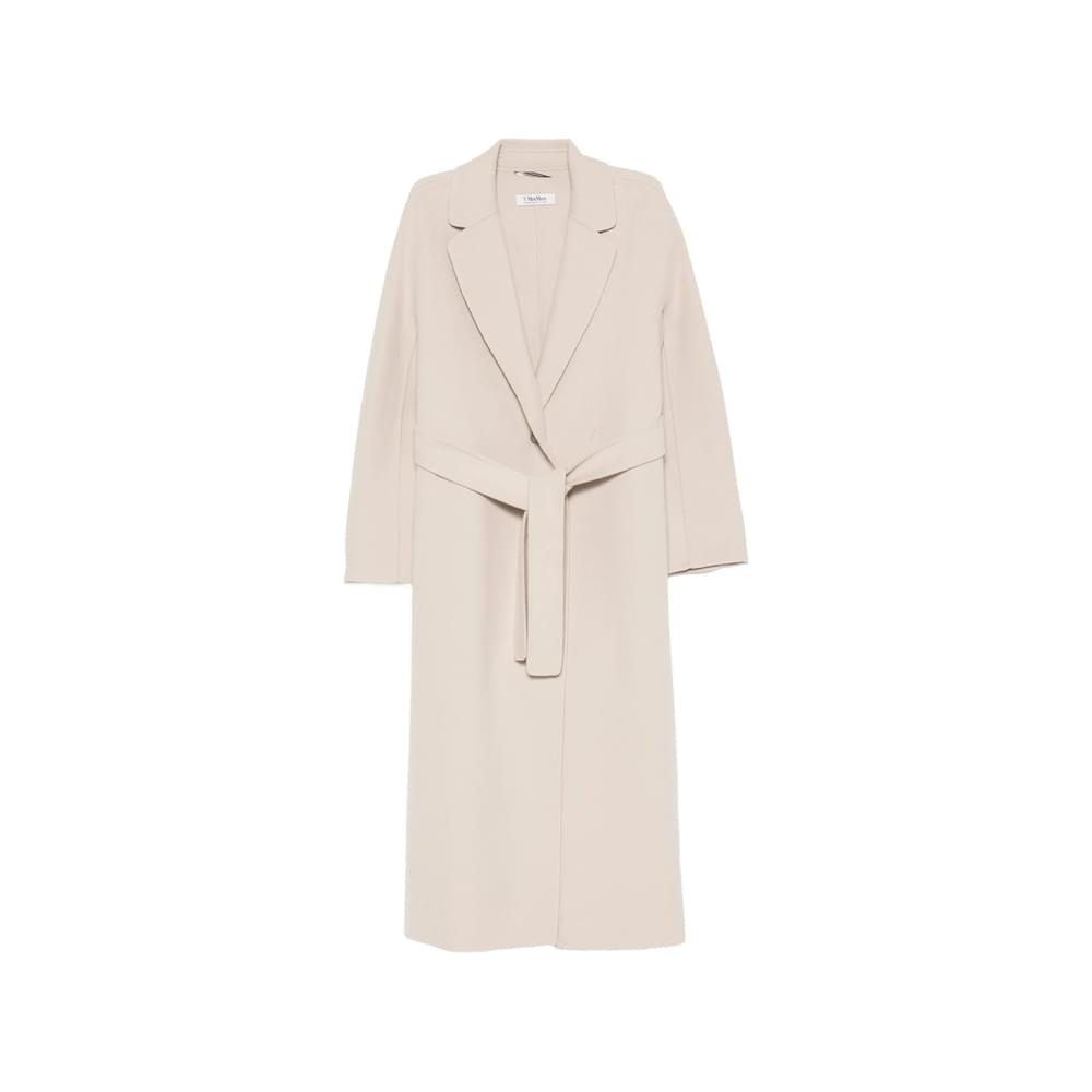 S Max Mara Neutrals Coats - Single Breasted Coats Women