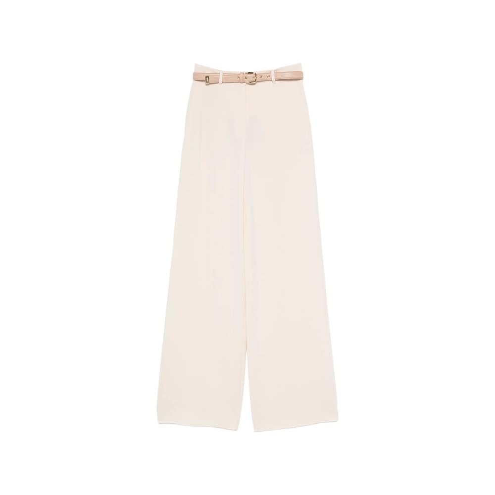 Max Mara Studio Neutrals Trousers - Palazzo Pants Women