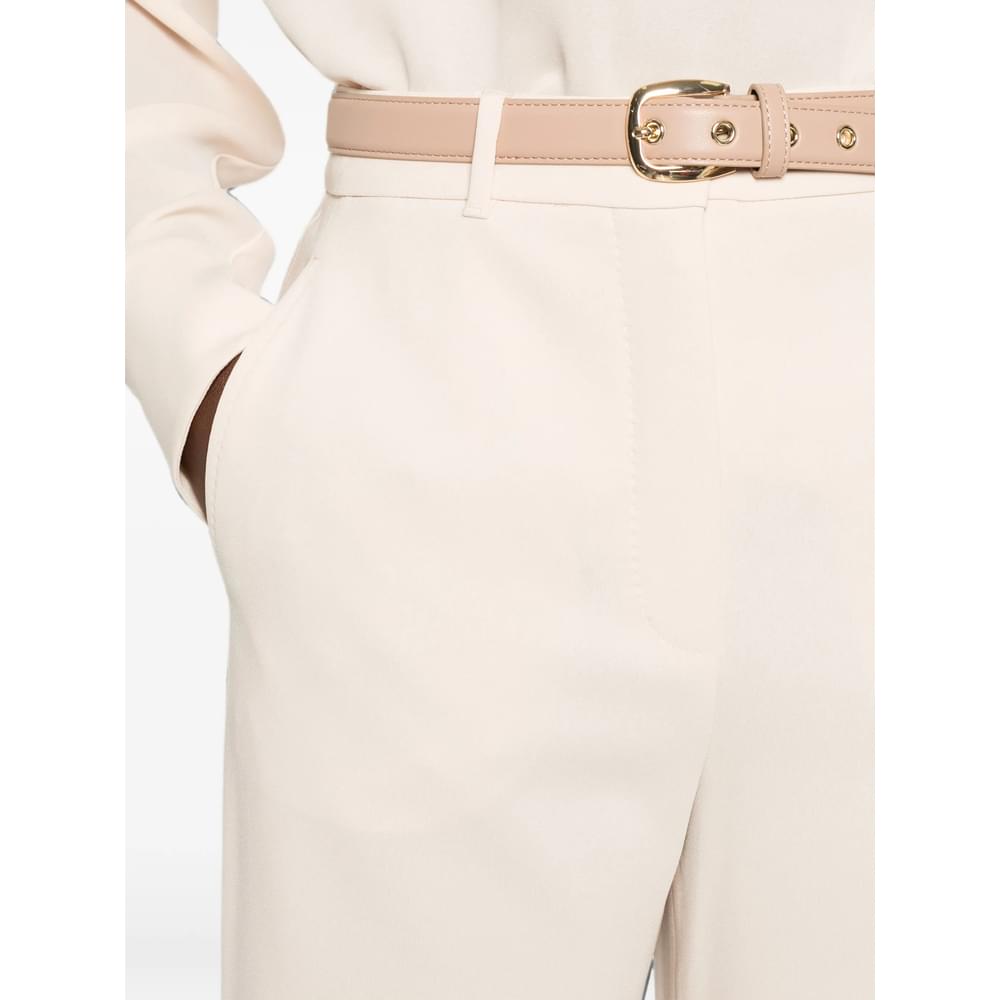 Max Mara Studio Neutrals Trousers - Palazzo Pants Women