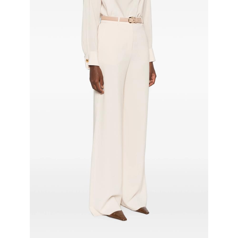 Max Mara Studio Neutrals Trousers - Palazzo Pants Women