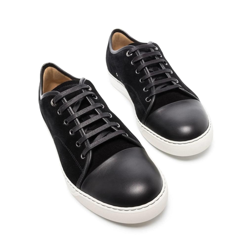 Lanvin Black Trainers - Low-Tops Men