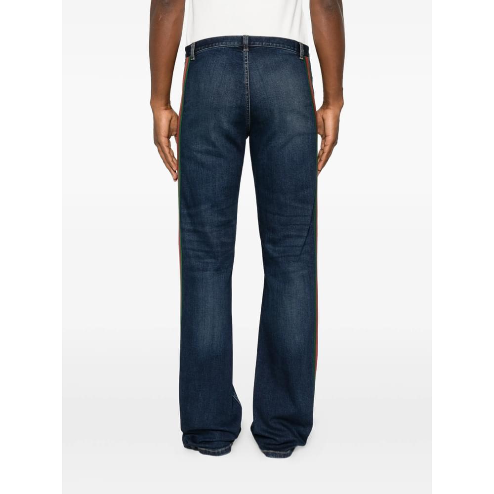 Gucci Blue Denim - Regular & Straight-Leg Jeans Men