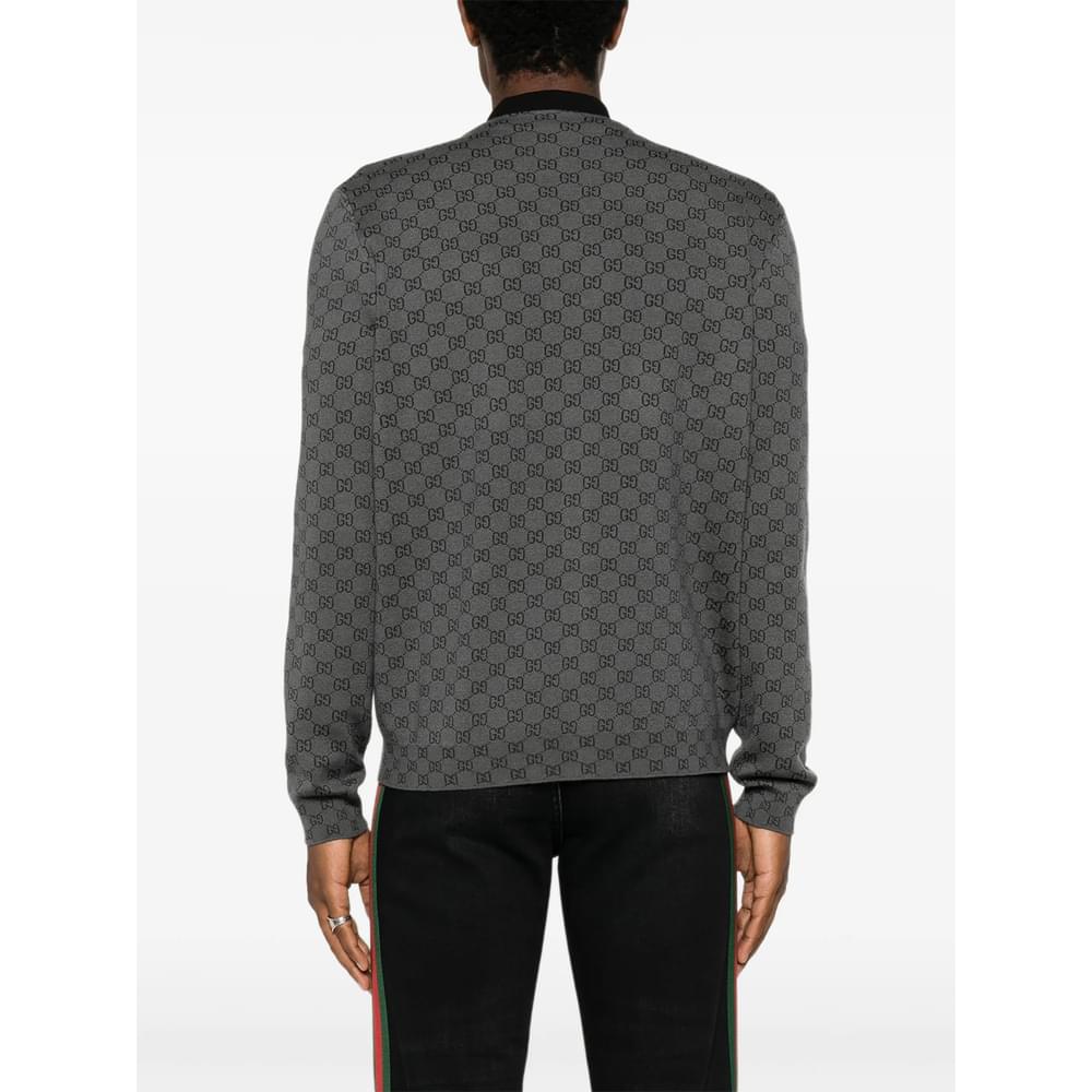 Gucci Grey Sweaters & Knitwear - Cardigans Men