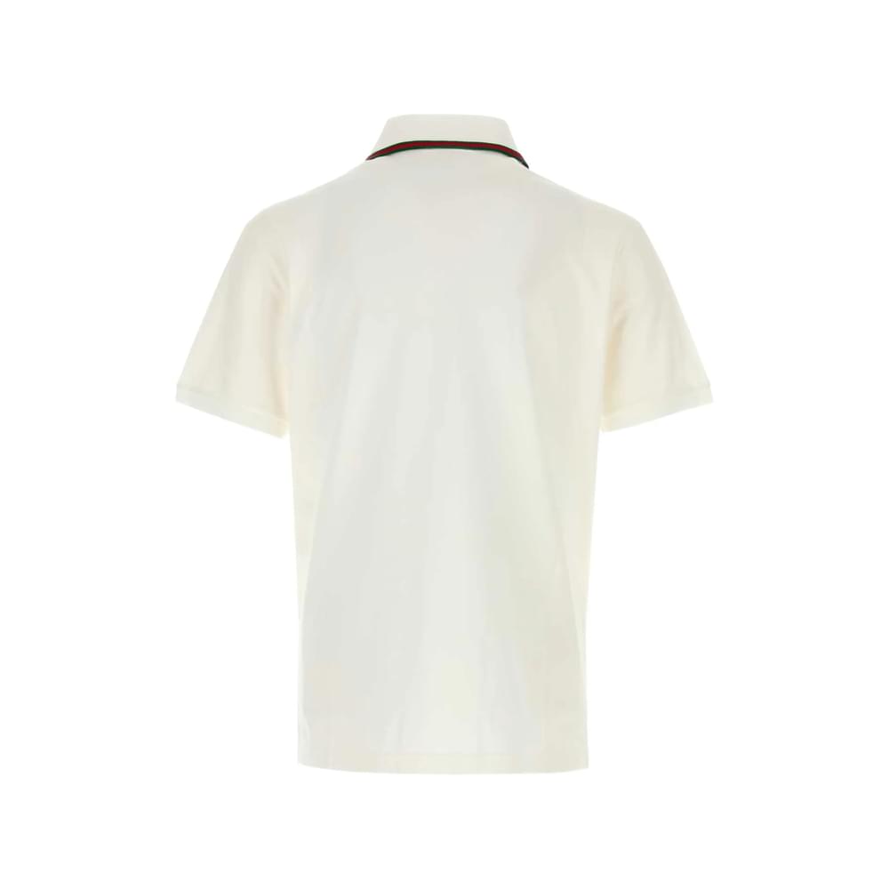 Gucci White Polo Shirts Men