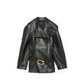 Gucci Black Jackets - Leather Jackets Women