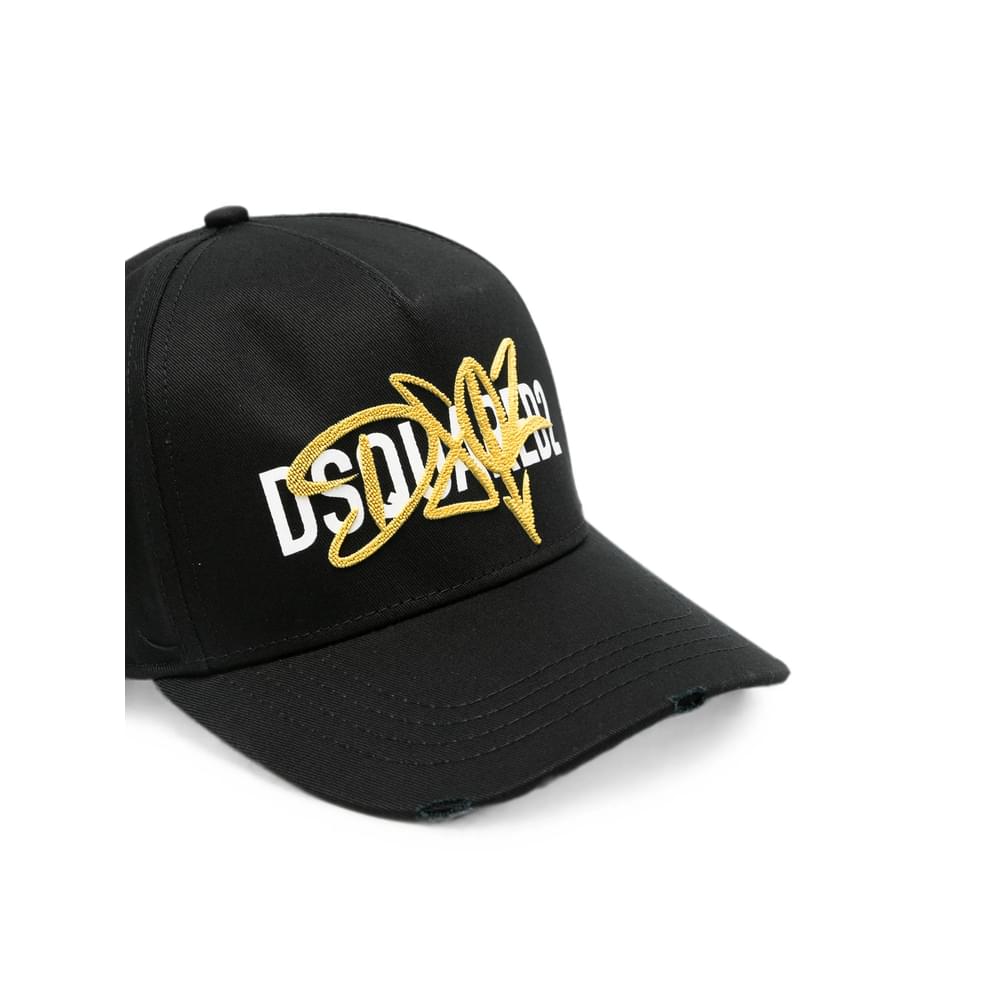 Dsquared2 Black Hats Men