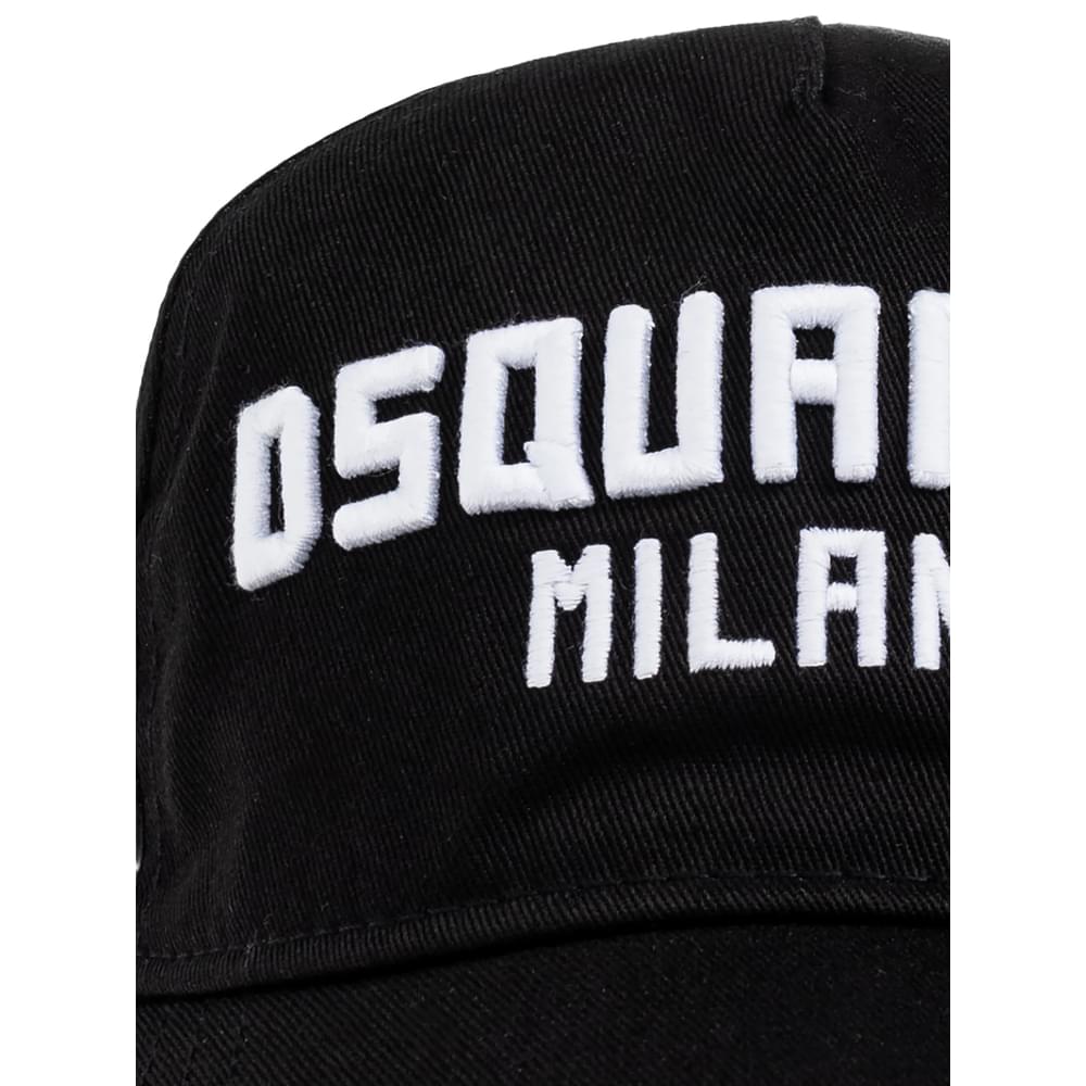 Dsquared2 Black Hats Men