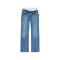 Alexander Wang Blue Denim - Straight-Leg Jeans Women