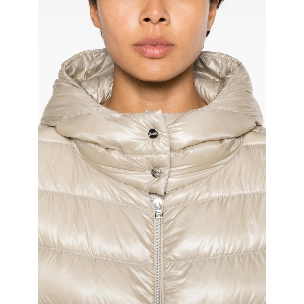 Herno Neutrals Jackets - Puffer Jackets Women