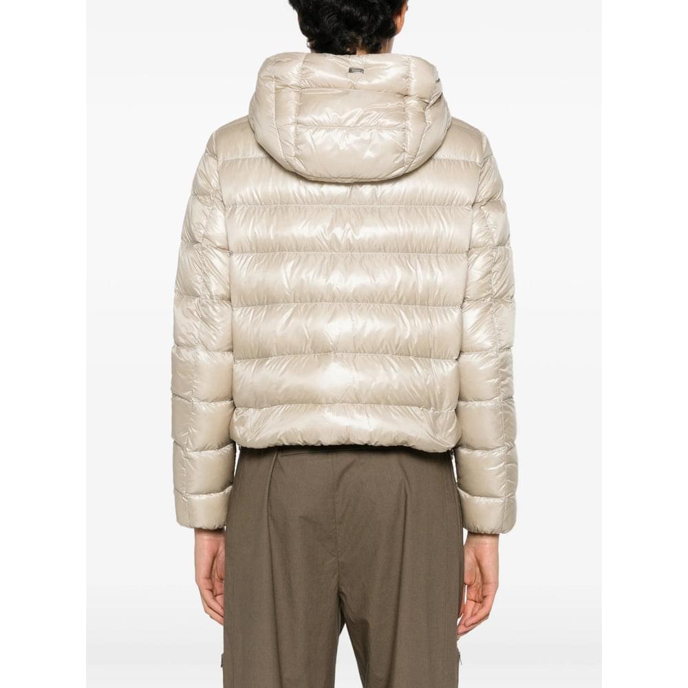 Herno Neutrals Jackets - Puffer Jackets Women