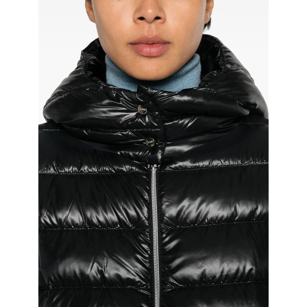 Herno Black Jackets - Puffer Jackets Women