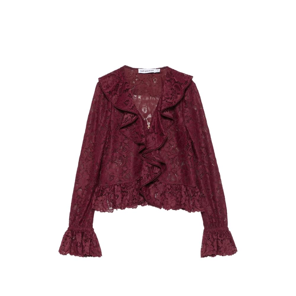 Self-Portrait Red Tops - Blouses Women