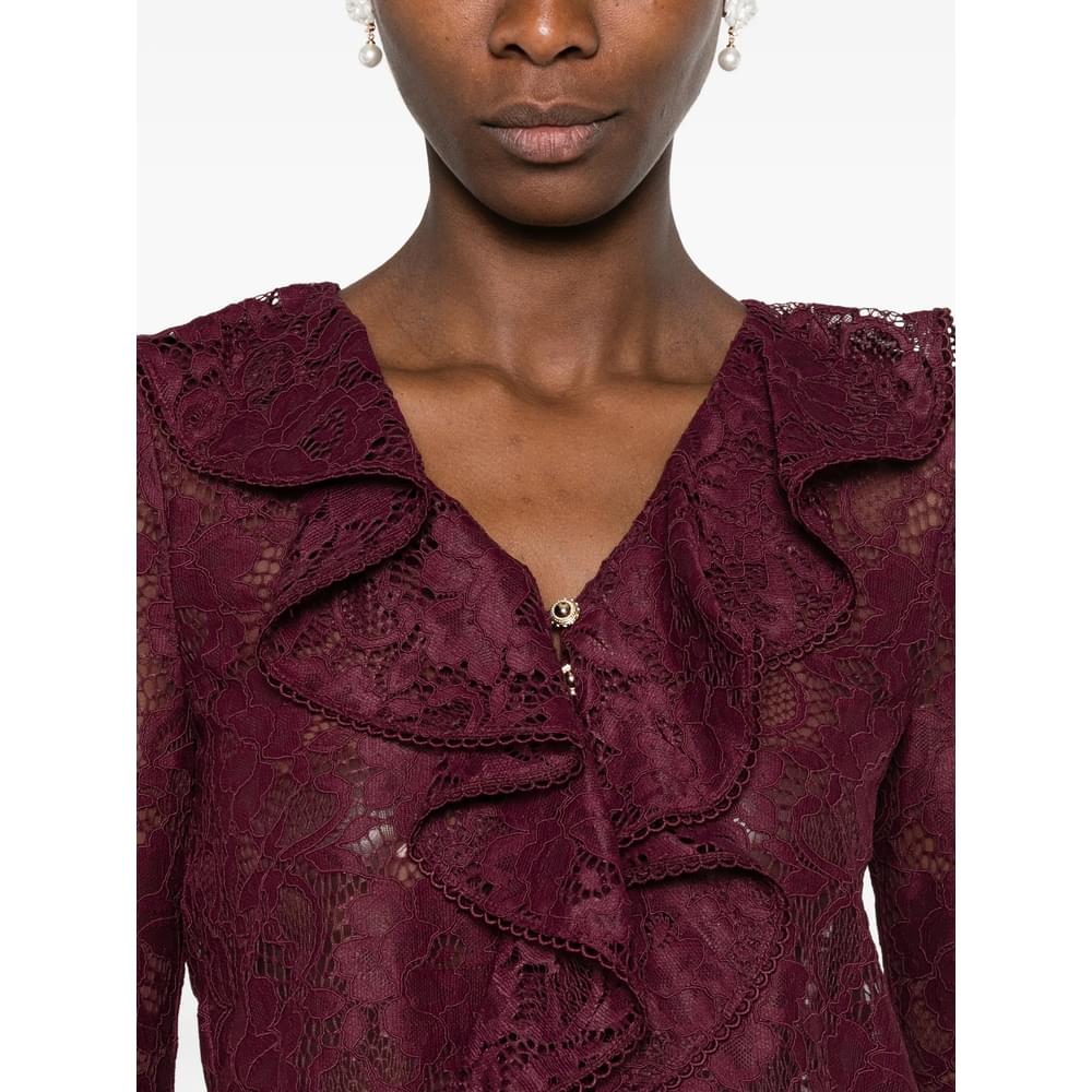 Self-Portrait Red Tops - Blouses Women