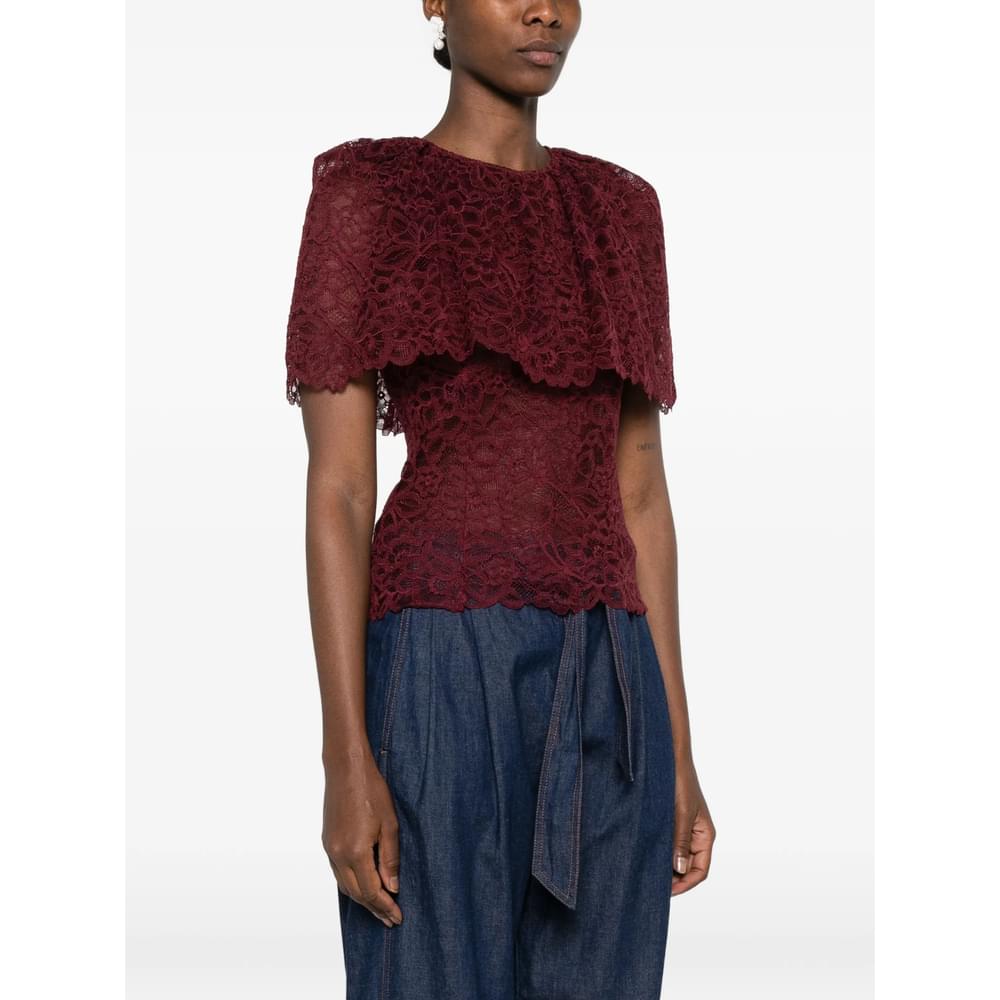 Self-Portrait Red Tops - Blouses Women