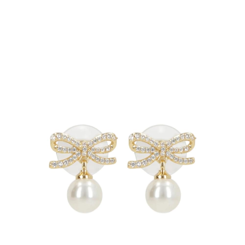 Self-Portrait Gold Earrings Women