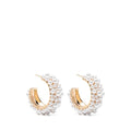 Self-Portrait Gold Earrings Women