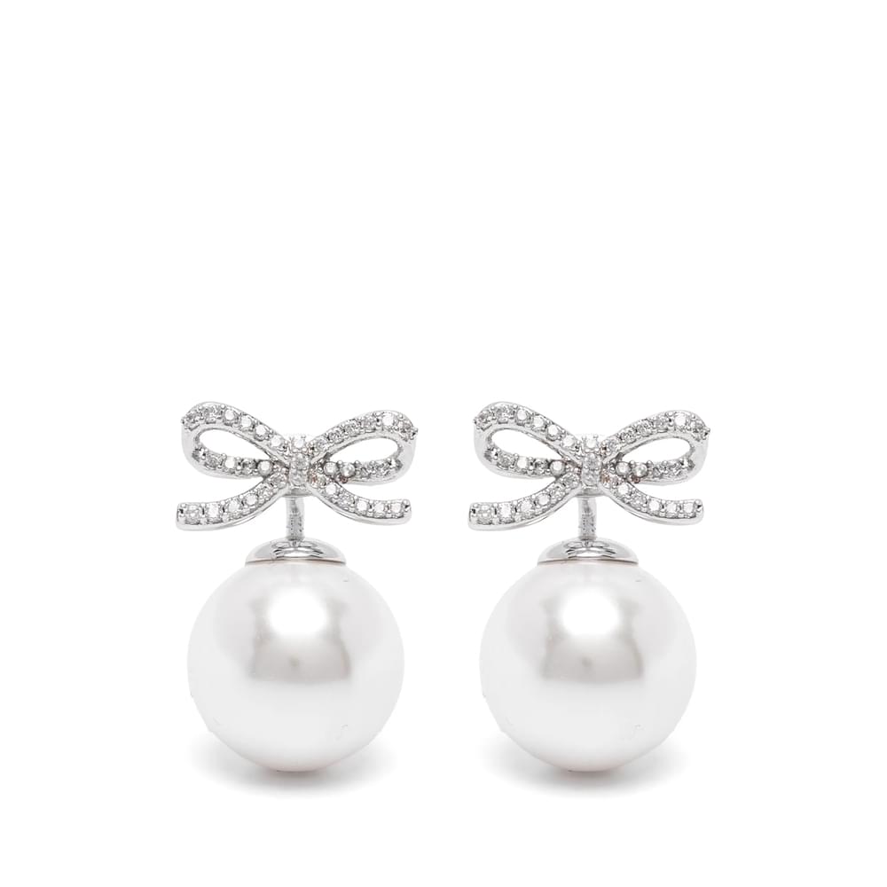 Self-Portrait Silver Earrings Women