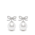 Self-Portrait Silver Earrings Women
