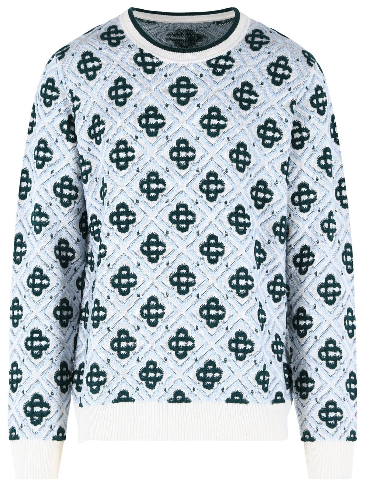 Casablanca 'Monogram' Multi Wool Sweater Men