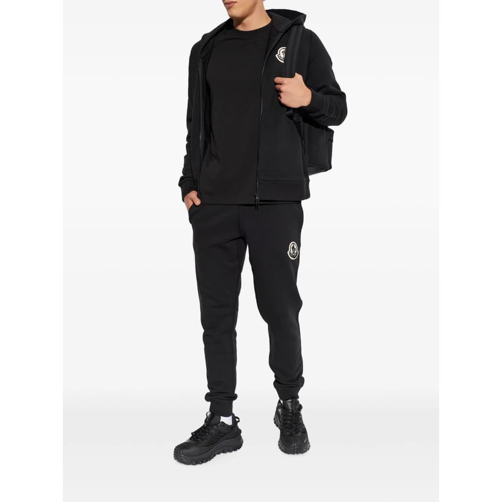 Moncler Black Sweaters & Knitwear - Hoodies Men