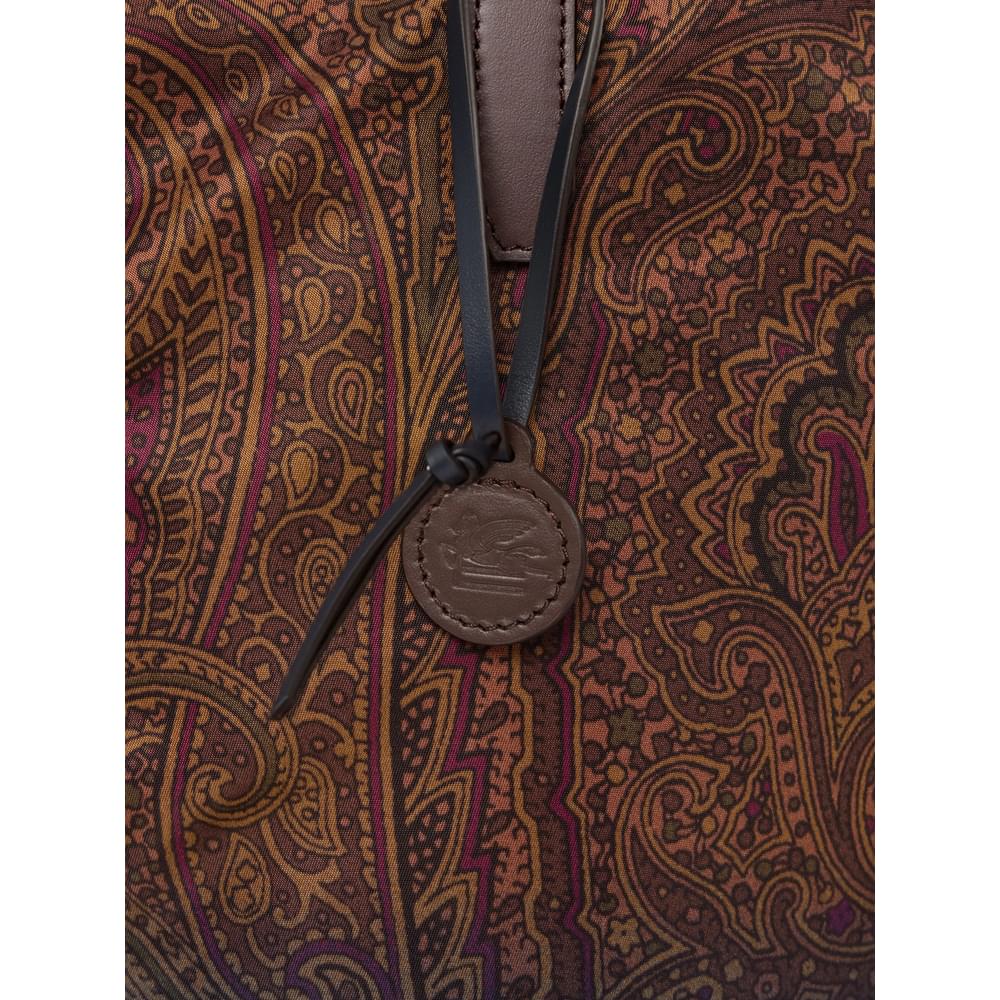 Etro Brown Tote Bags Women