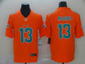 Men's Miami Dolphins Dan Marino #13 Orange Inverted Legend jersey