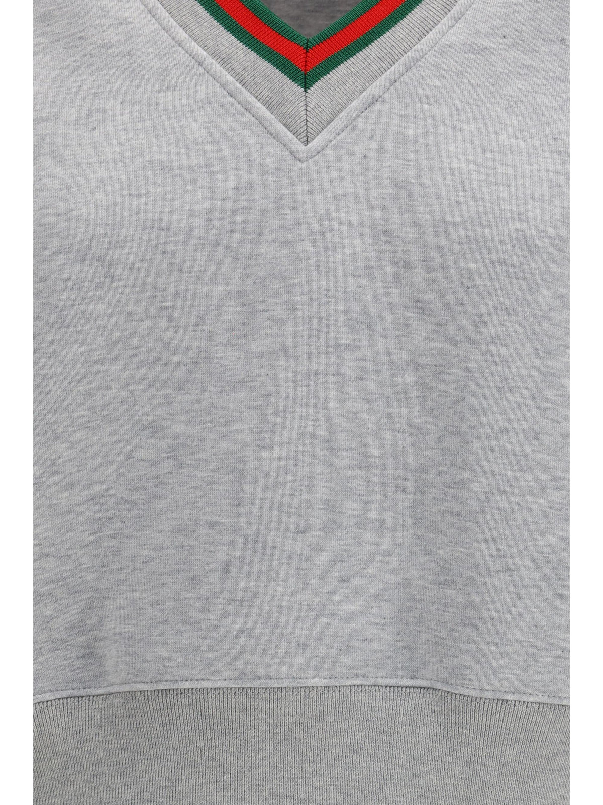 Gucci Women Web Cotton Jersey Sweatshirt
