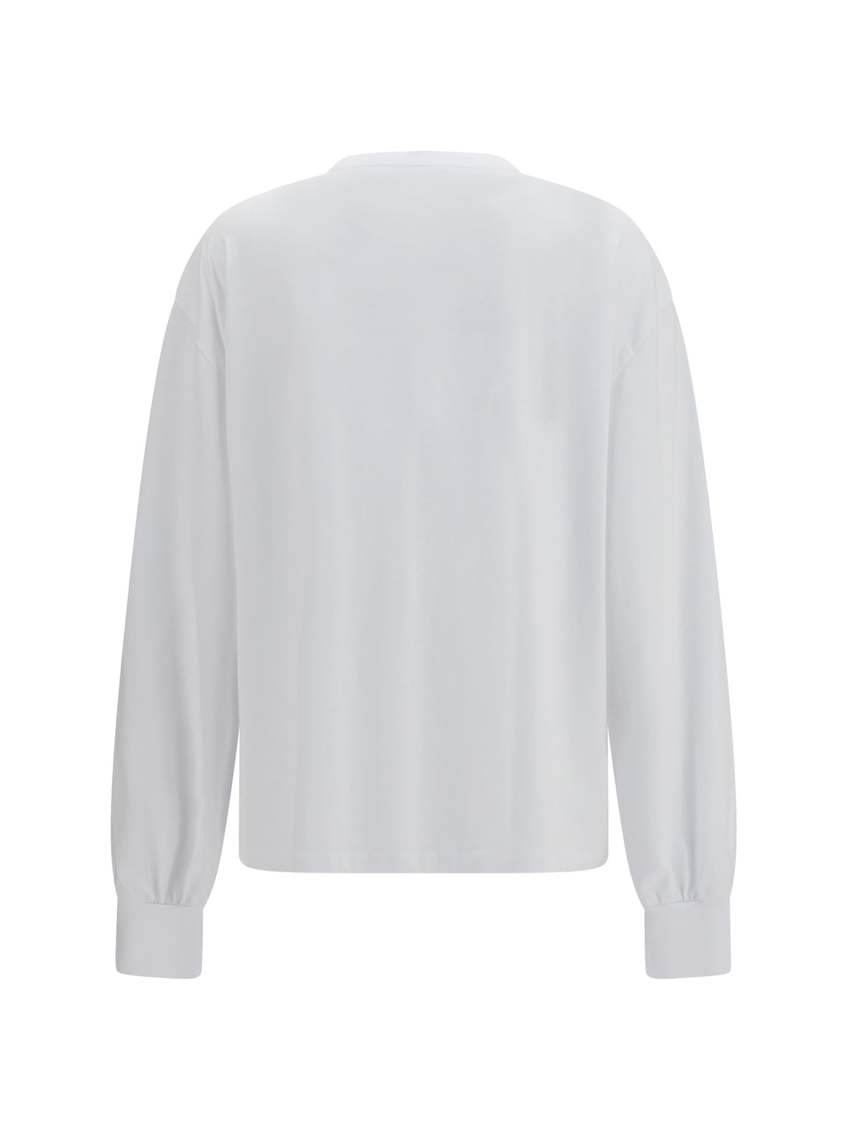 Ganni Women Strawberry Long-Sleeve Cotton T-Shirt