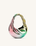 Willow Twist Crescent Top Handle Bag - Multicolor