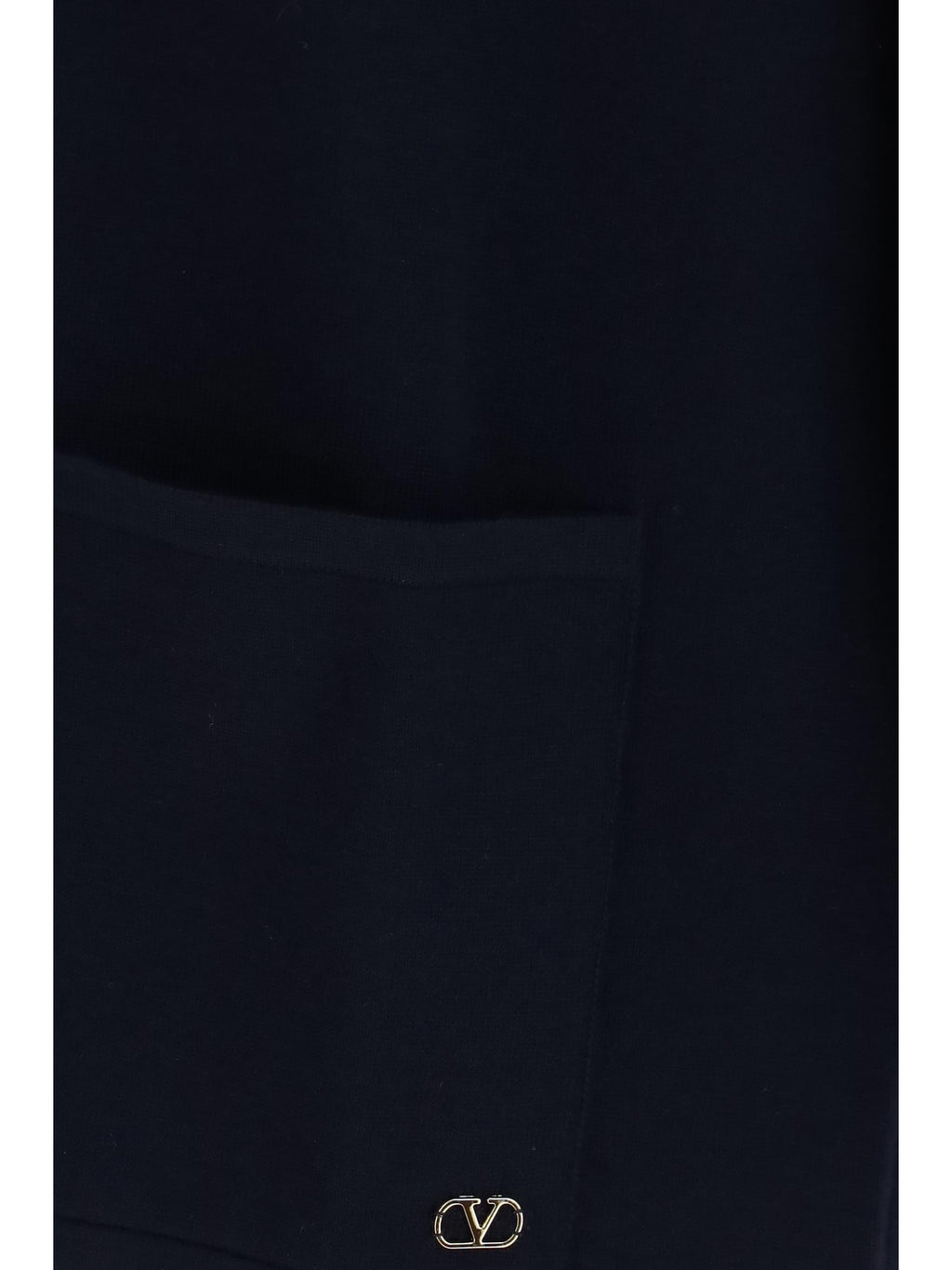 Valentino Men Wool Cardigan With Vlogo