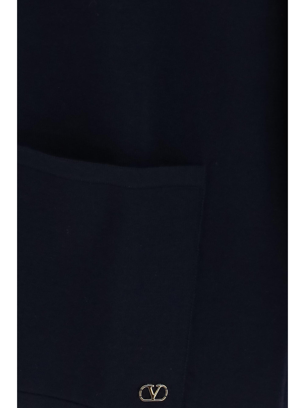 Valentino Men Wool Cardigan With Vlogo