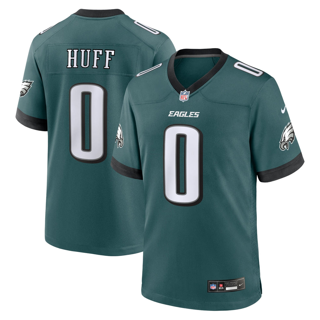 Bryce Huff Philadelphia Eagles Nike Game   Jersey - Midnight Green