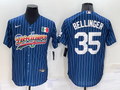 Men's Los Angeles Dodgers Cody Bellinger #35 Blue Authentic Game jersey