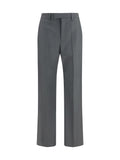 Valentino Men Wool And Mohair Tailored Pants