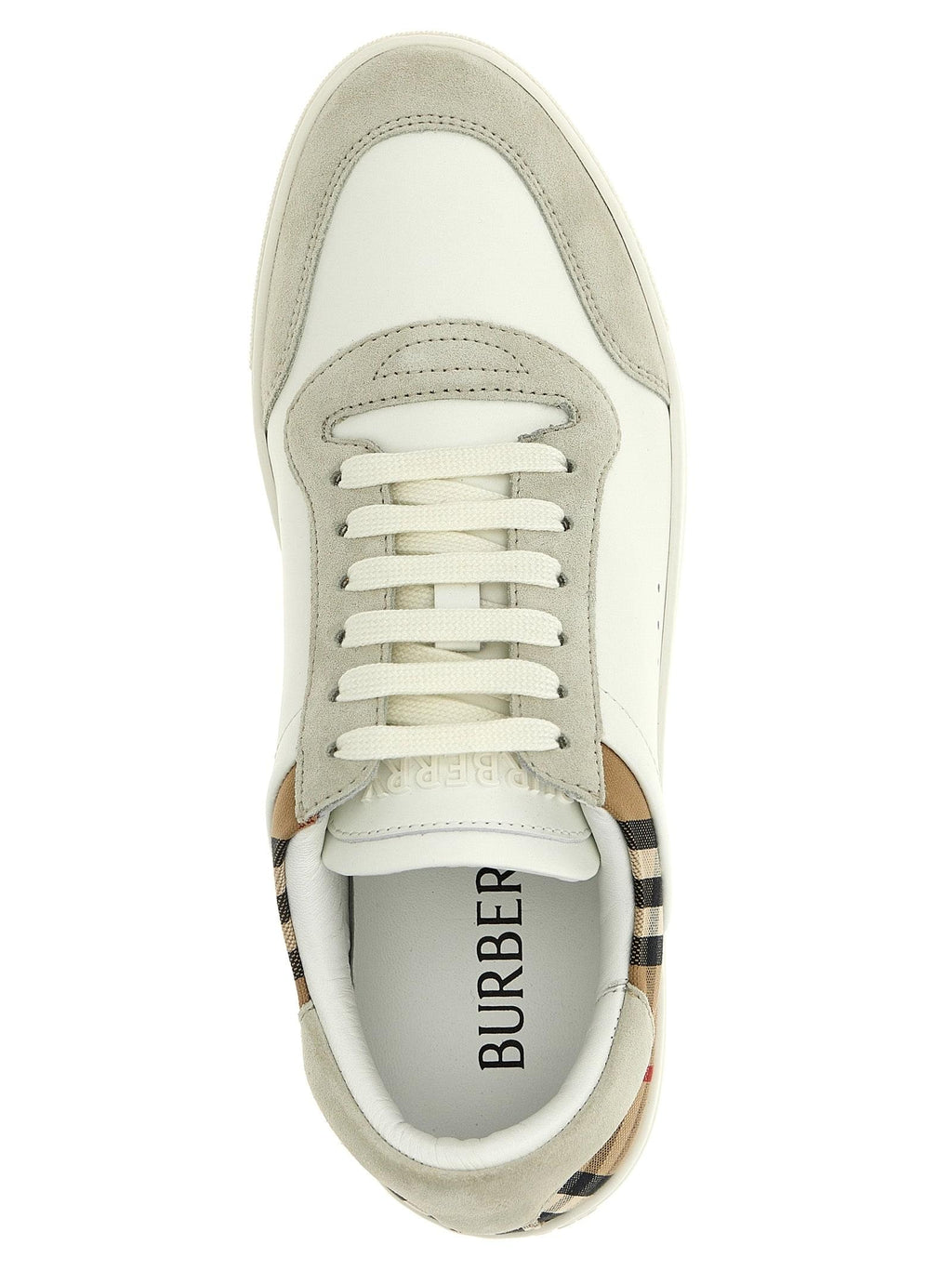 Burberry Men Check Sneakers