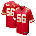 Kansas City Chiefs George Karlaftis Red Player Game Jersey