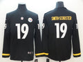 Men's Pittsburgh Steelers #19 JuJu Smith-Schuster Black Authentic Game jersey