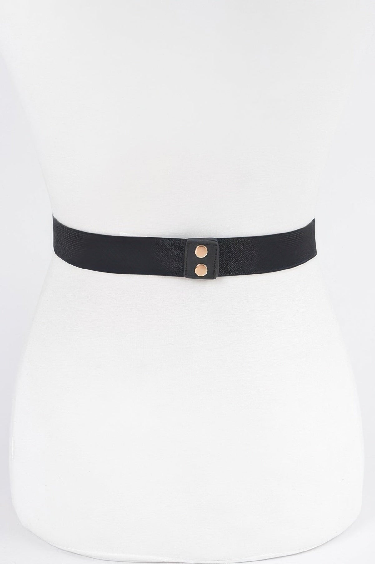 Multi Metal Buckle Elastic Plus Size Belt