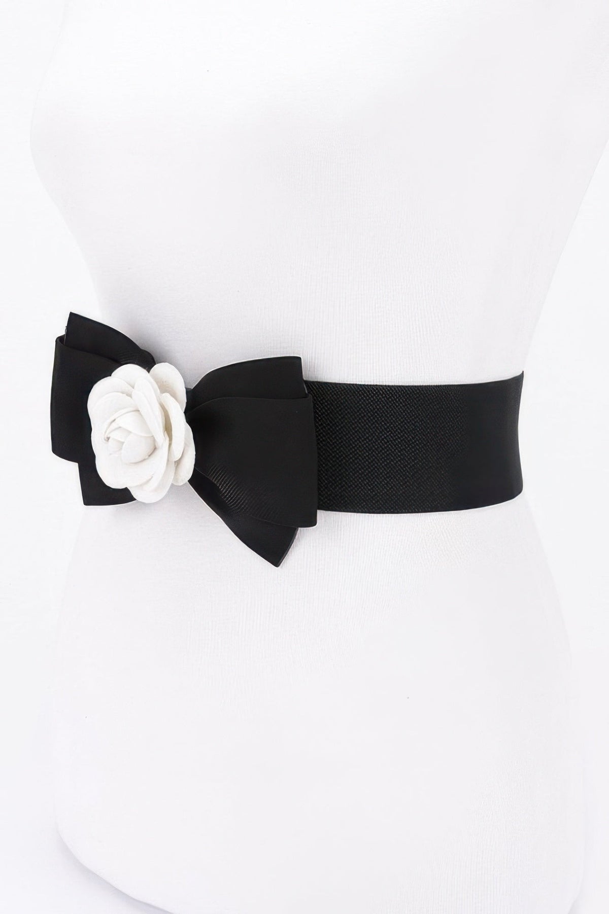 Flower Bow Elastic Belt