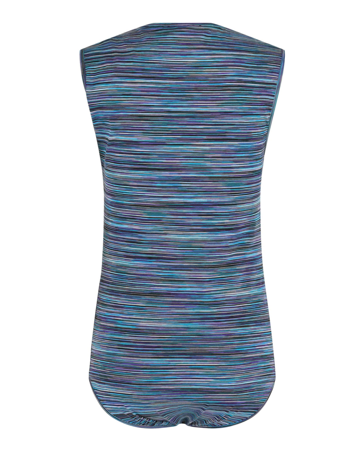 Striped Sleeveless Bodysuit
