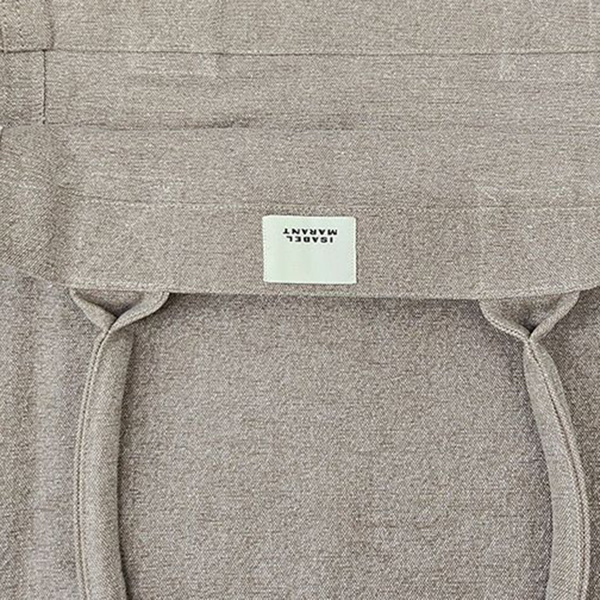 Yenky Logo Embroidered Shopper Bag Beige
