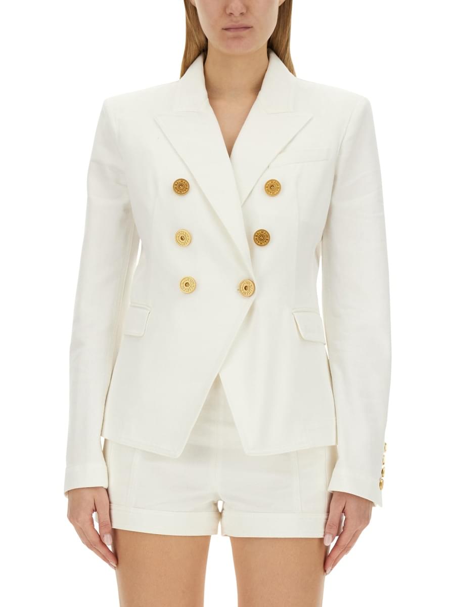 Balmain Women Six-Button Jacket