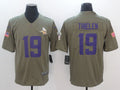 Men's Minnesota Vikings Adam Thielen #19 Brown Game Player jersey