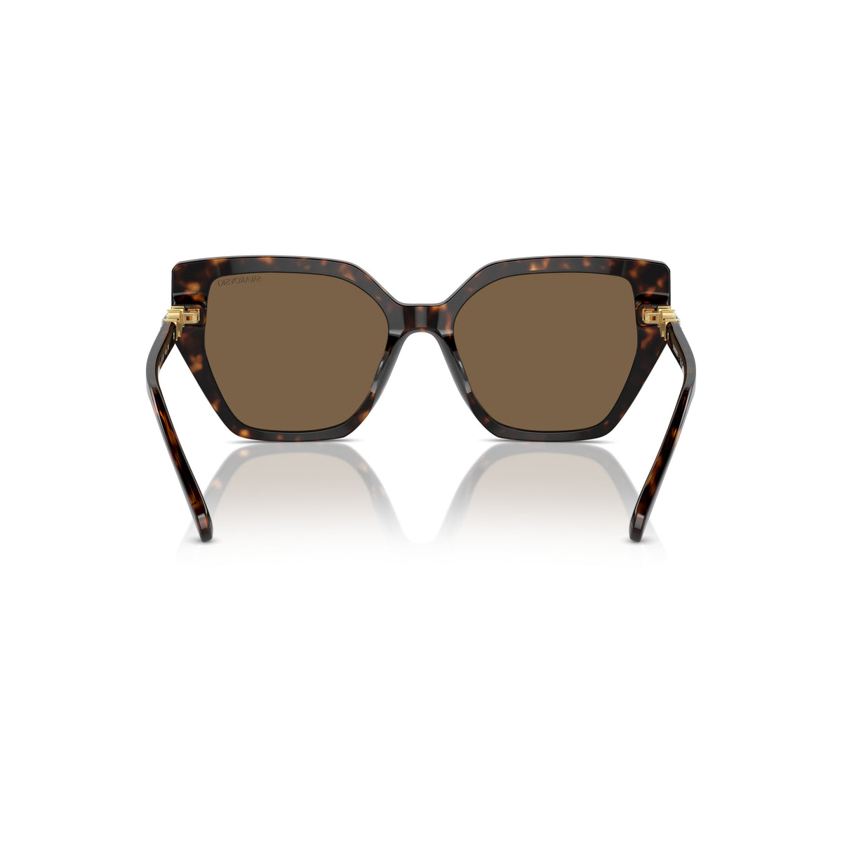 0Sk6016 Oversized Cat-Eye Sunglasses with Tortoiseshell Acetate