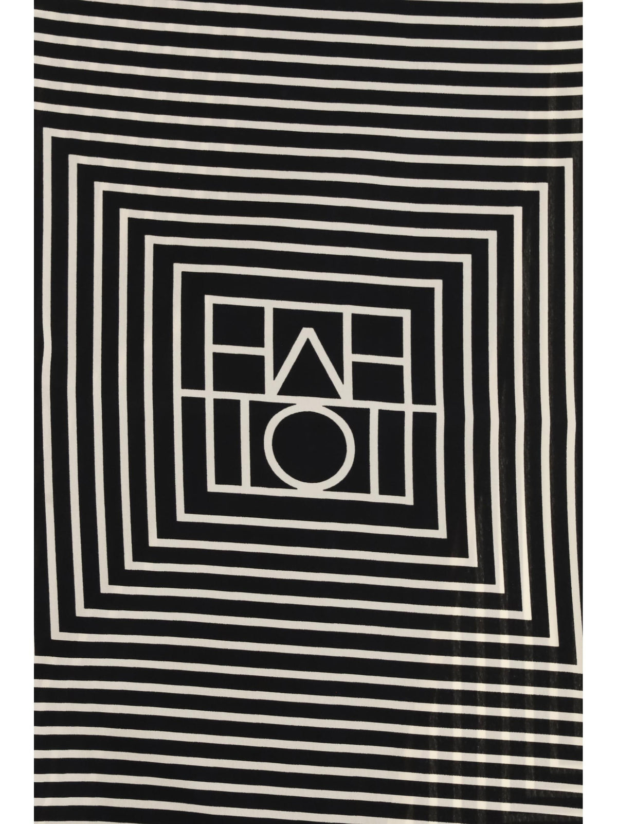 Toteme Women Monogram Silk Scarf